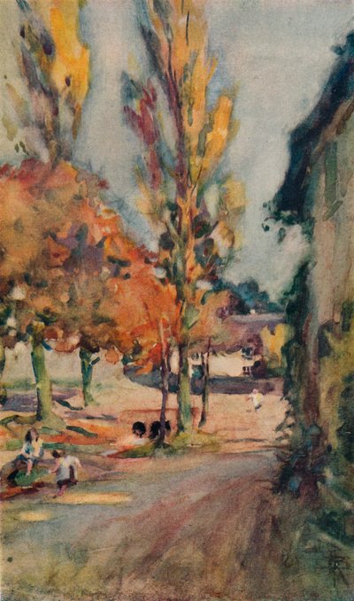 Whimple、デボン、c1916 作： Nathaniel Hughes John Baird