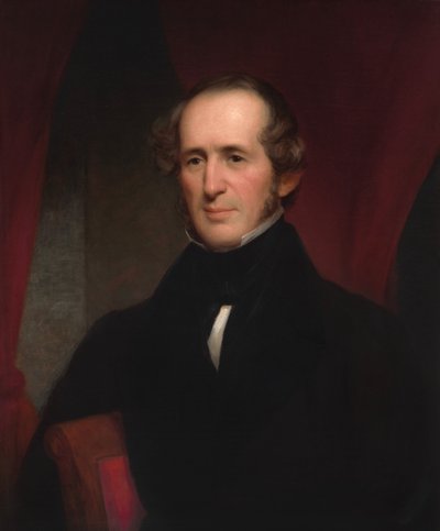 コーネリアス・ヴァンダービルト、1846年。 作： Nathaniel Jocelyn