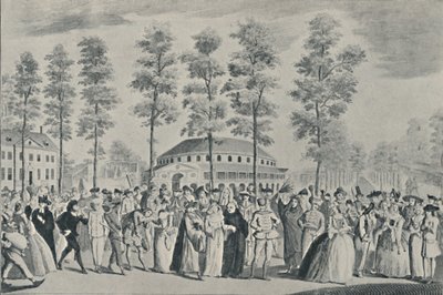 1749年4月26日、ラネラグガーデンズでのジュビリーボール 作： Nathaniel Parr