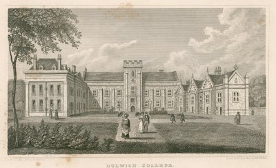 ダルウィッチ大学、ロンドン 作： Nathaniel Whittock