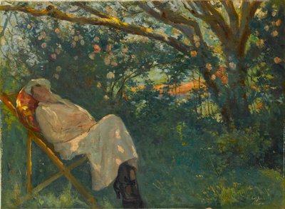 Nazmi Ziya Gueran (1881-1937) - 1904 - Oil on canvas Dim 54x73 cm Sakip Sabanci 博物館、イスタンブール 作： Nazmi Ziya Gueran