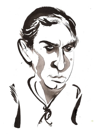 バスビー・バークレー、2025年（インク） 作： Neale Osborne