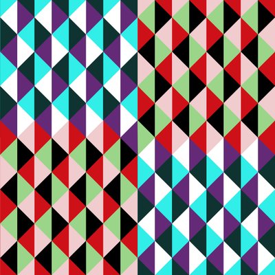 装飾テキスタイルデザイン、2016年（デジタル） 作： Neale Osborne