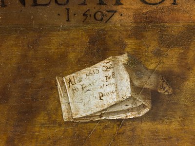 洗礼者ヨハネとオヌフリオの間の聖母子、1507年 作： Neapolitan School