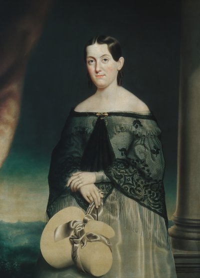 ジェームズ・メリル・クック夫人、1840年。 作： Nelson Cook