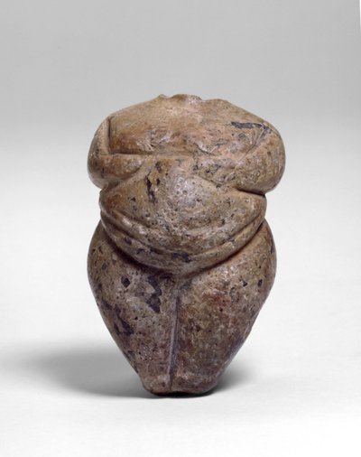 新石器時代のククルデントの頭のない立像。 c.3rdミレニアムBC（石灰岩） 作： Neolithic