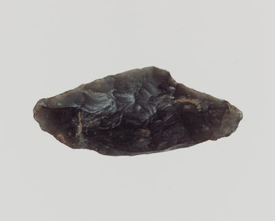 紀元前5～4千年頃のフリント製矢じり（石 作： Neolithic Neolithic