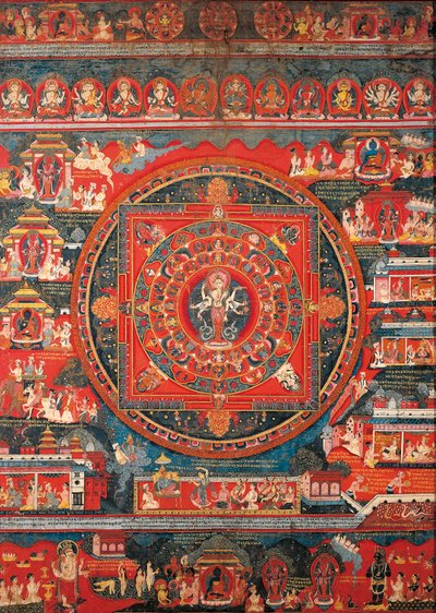 アモガパサの曼荼羅 作： Nepalese School