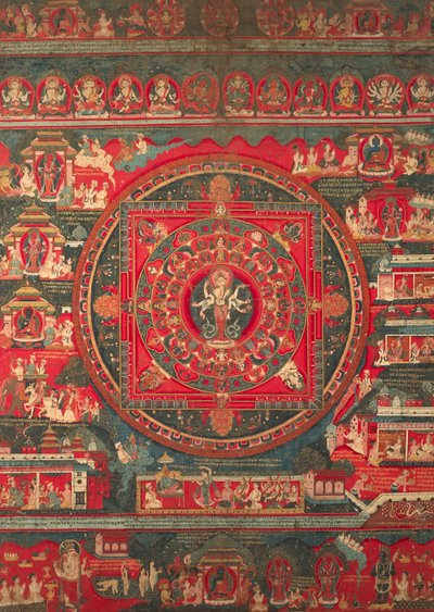 アモガパサの曼荼羅 作： Nepalese School
