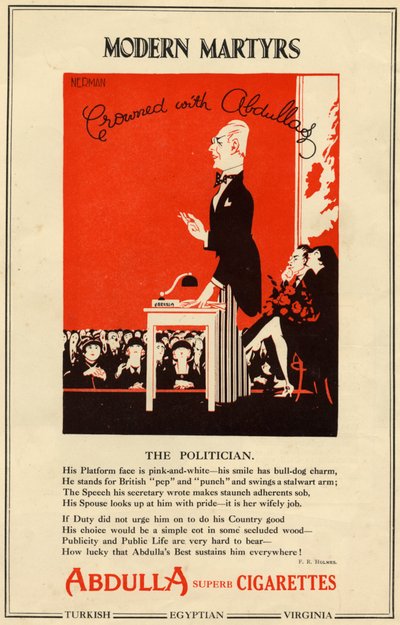 アブドゥラ・タバコ、1927年 作： Nerman