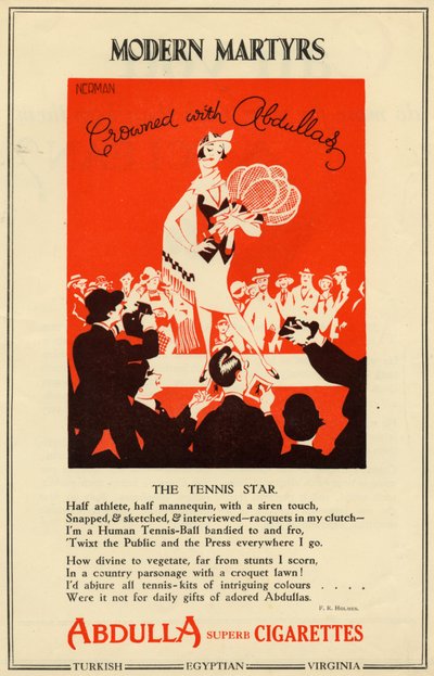 アブドゥラ・タバコ、1927年 作： Nerman