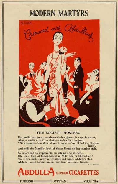 アブドゥラ・タバコ、1927年 作： Nerman
