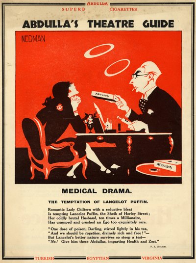 アブドゥラ・タバコ、1928年 作： Nerman