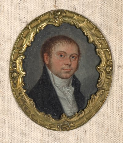 紳士の肖像 作： Leopold Blonder