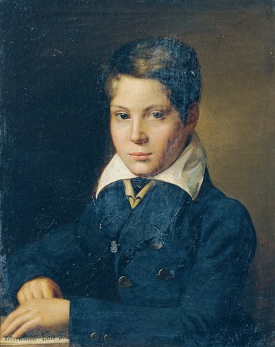 男の子のバスト 作： Leopold Blonder