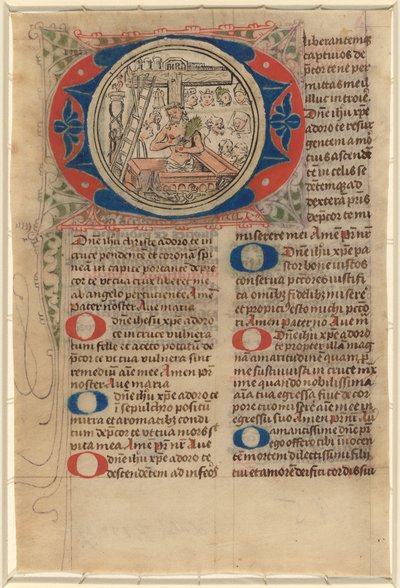 悲しみの人としてのキリスト 作： Netherlandish 15th Century