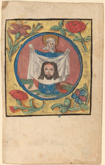 シュラウドを持つ聖ヴェロニカ 作： Netherlandish 15th Century