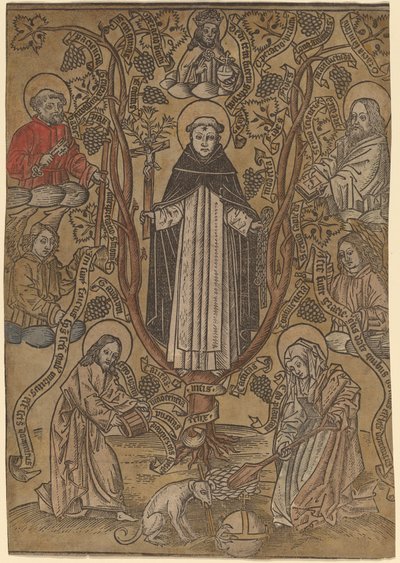 ドミニカ人の系図 作： Netherlandish 15th Century