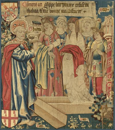 タビサの復活 作： Netherlandish 15th Century