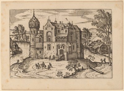 川沿いの城 作： Netherlandish 16th Century
