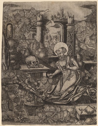 聖ジェローム 作： Netherlandish 16th Century