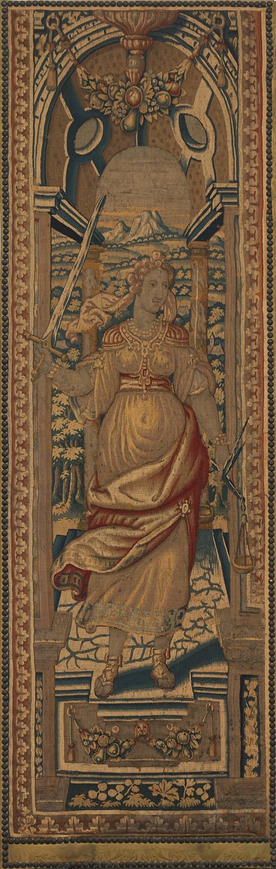4 つの枢機卿の美徳: 正義 作： Netherlandish 16th Century