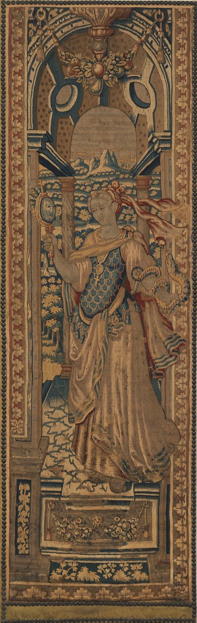 四枢機卿の美徳：慎重さ 作： Netherlandish 16th Century