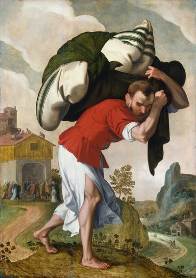 麻痺者の治癒 作： Netherlandish 16th Century