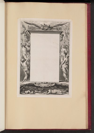 天国と地獄のボーダーイラスト「Corpora S.S.」 作： Netherlandish 17th Century
