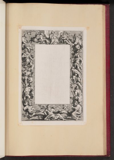ジェシーの木とのボーダーイラスト 作： Netherlandish 17th Century