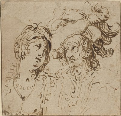 娼婦の騎士 作： Netherlandish 17th Century