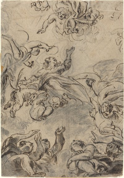 聖母被昇天 作： Netherlandish 17th Century