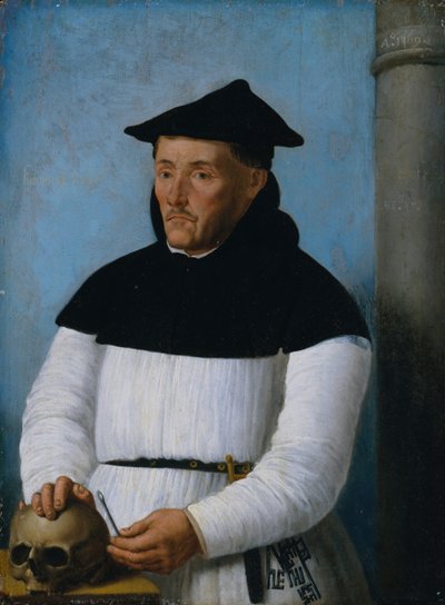 外科医の肖像画。 作： Netherlandish Painter
