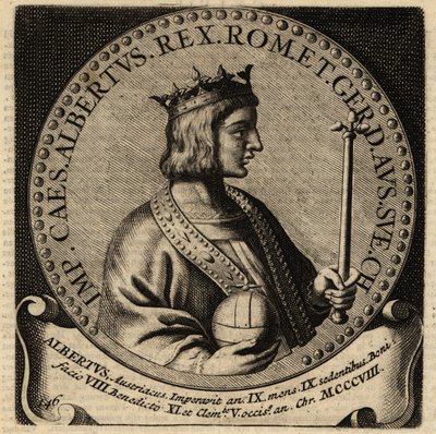 ハプスブルク家のアルベルト1世。 作： Netherlandish School