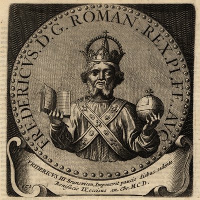 神聖ローマ皇帝フリードリヒ3世。 作： Netherlandish School