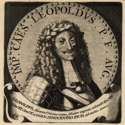 神聖ローマ皇帝レオポルド1世。 作： Netherlandish School