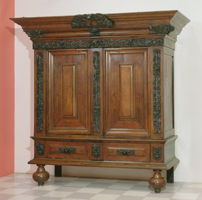カス、1675-1700年頃（クルミとオーク） 作： Netherlandish School