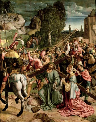カルバリーへの道、1520年頃 作： Netherlandish School
