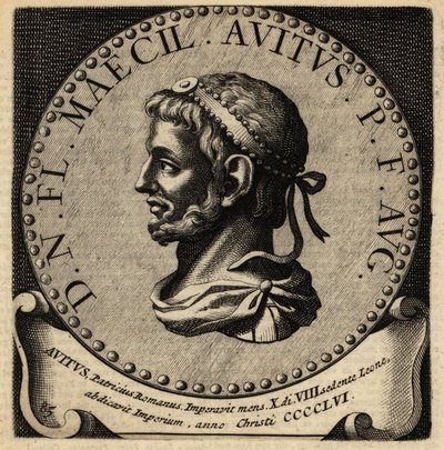 ローマ皇帝アビトゥスの肖像。 作： Netherlandish School