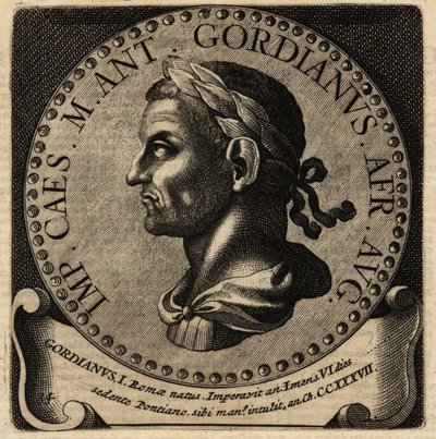 ローマ皇帝ゴルディアス1世の肖像 作： Netherlandish School