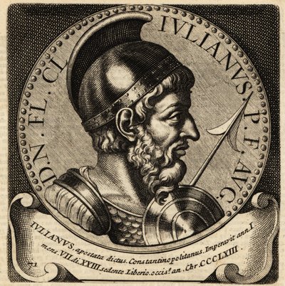 ローマ皇帝ユリウスの肖像。 作： Netherlandish School