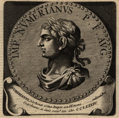 ローマ皇帝ヌメリアヌスの肖像。 作： Netherlandish School