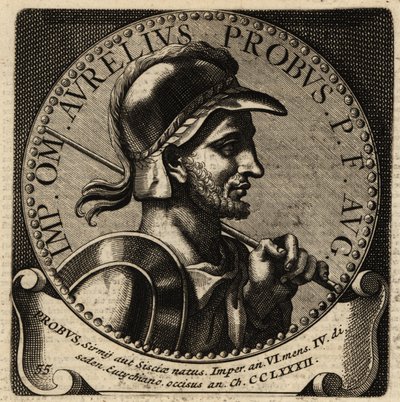 ローマ皇帝プロブスの肖像。 作： Netherlandish School