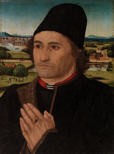 男の肖像 作： Netherlandish School