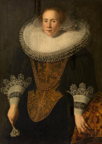 ある女性の肖像 作： Netherlandish School