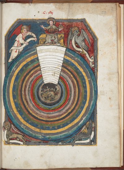 ロイヤル 19 A IX、f.149、宇宙、「L