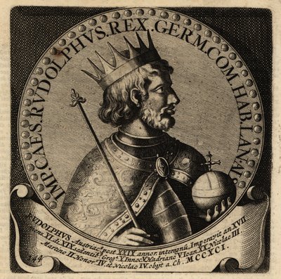 ルドルフ1世、ドイツ王。 作： Netherlandish School
