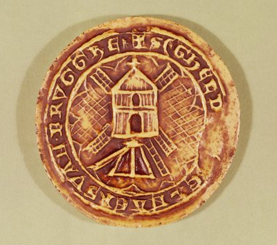 ミラーズブルージュギルドの封印、1407年 作： Netherlandish School