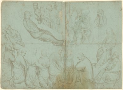 処女の死、c。 1390年。 作： Netherlandish School