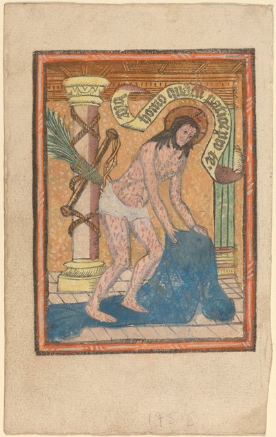 悲しみの男 作： Netherlandish or French 15th Century